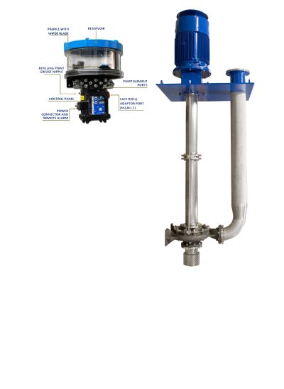 Automatic grease lubrication