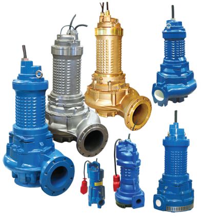 Industrial submersible pumps Faggiolati tekening